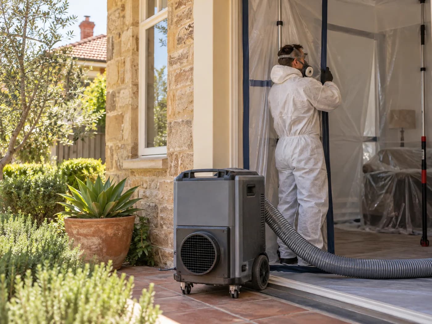 Illustrative mould remediation service in Adelaide